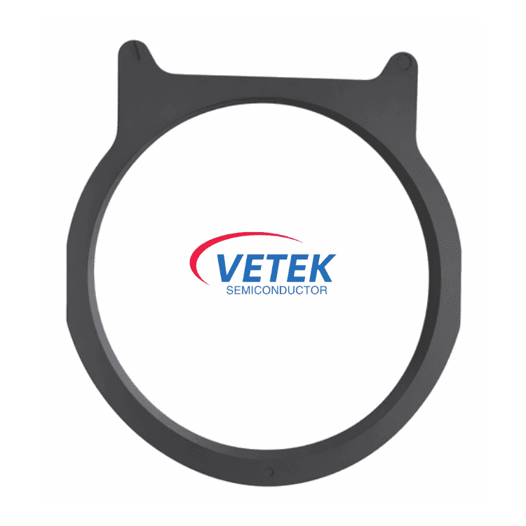 Anneau supérieur d'épitaxie recouvert de carbure de silicium CVD (SiC) de 8 pouces