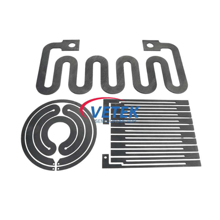 Chauffage en graphite personnalisé pour zone chaude