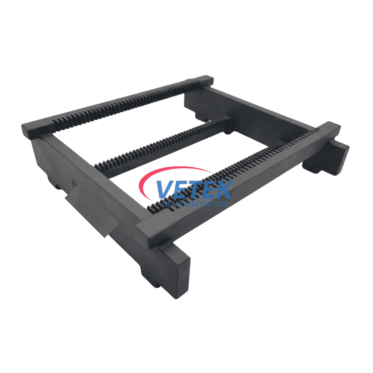 Bateau à plaquettes à revêtement CVD SiC de haute pureté