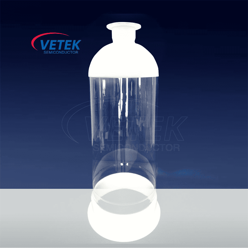 Pot de cloche de quartz