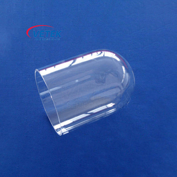 Cloche à quartz de qualité semi-conducteur