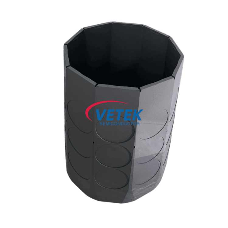 Chambre de réacteur épitaxial revêtue de SiC Chambre de réacteur épitaxial revêtue de SiC