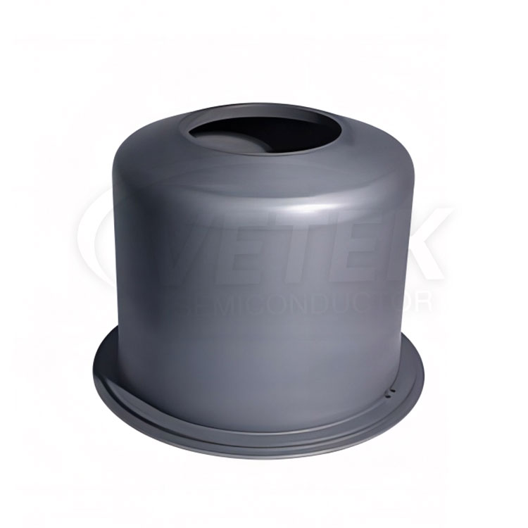 Déflecteur de creuset en graphite enduit sic
