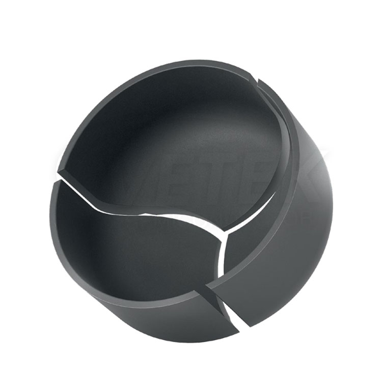 Creucible en graphite à trois pétenles